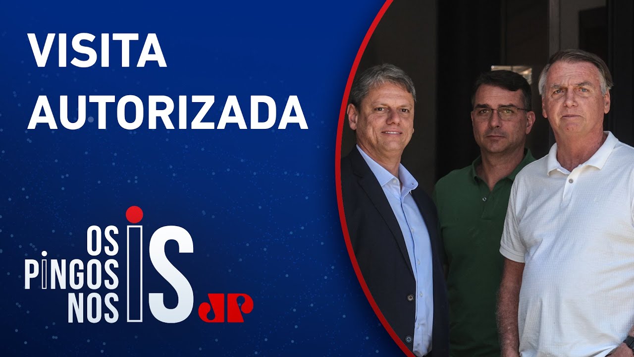 Moraes libera visitas de Tarcísio e aliados a Bolsonaro na próxima semana