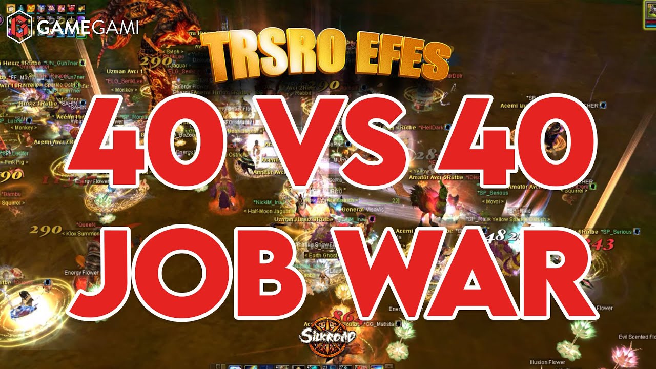 TRSRO EFES | 40 VS 40 JOB WAR