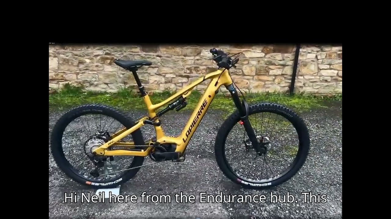 2024 Lapierre Overvolt AM 8.7 in Yellow #lapierre #lapierrebikes #lapierreovervolt #emtb #mtb
