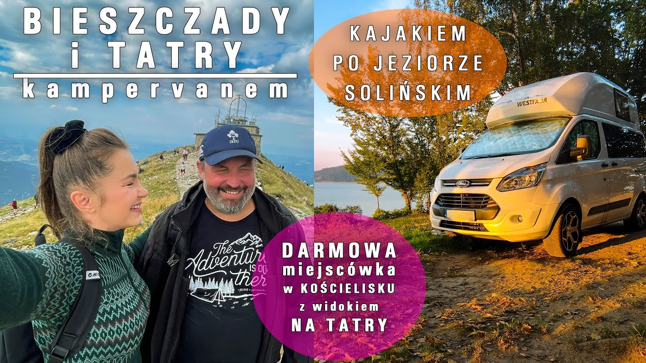 Bieszczady I Tatry - wleźliśmy na KASPROWY oraz znaleźliśmy mega miejscówkę z widokiem na Tatry