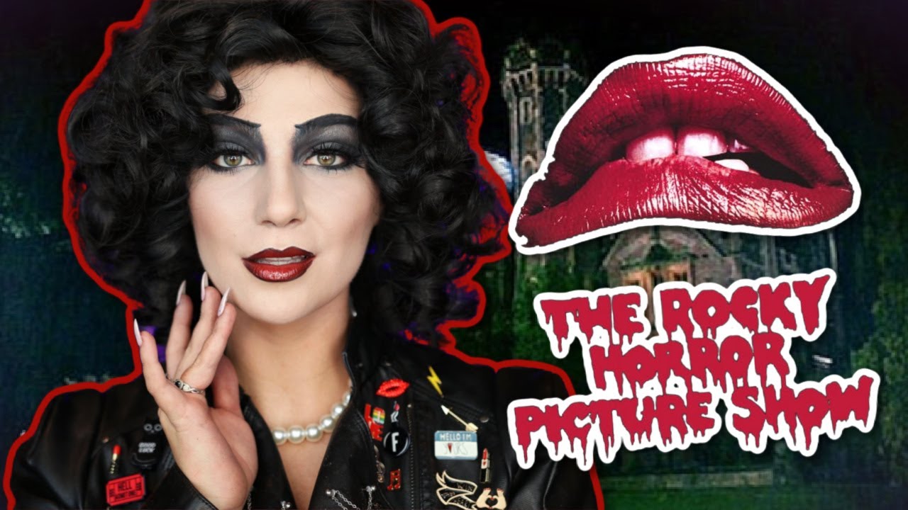 Урок макияжа доктора Фрэнка Н. Фёртера👄🖤【Шоу ужасов Рокки Хоррора】| Хэллоуин 2022 | Мэделин Клайн