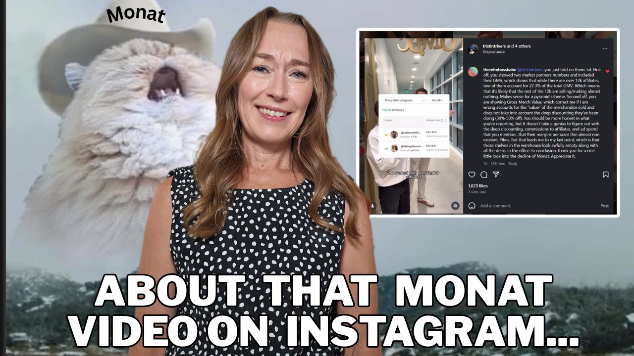Exposing the video claiming Monat is 