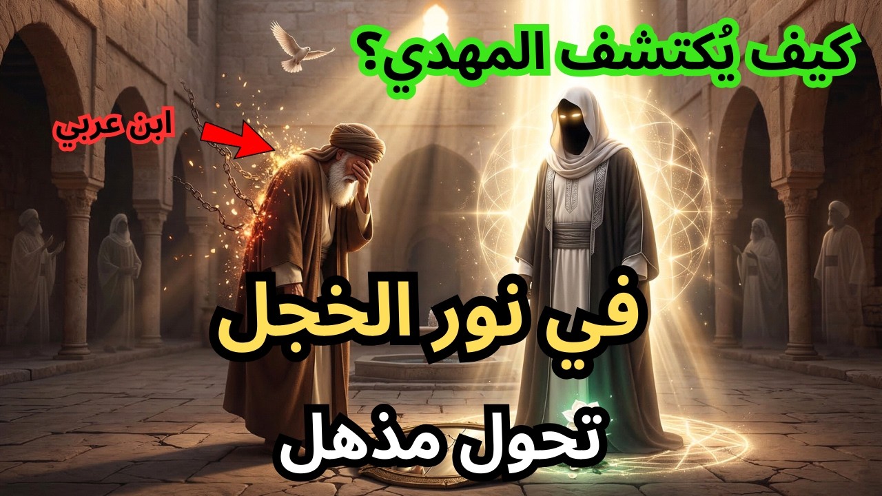 لماذا يكتشف ابن عربي المهدي في نور الخجل؟ يكشف التحول الإلهي المذهل والمفاجئ!