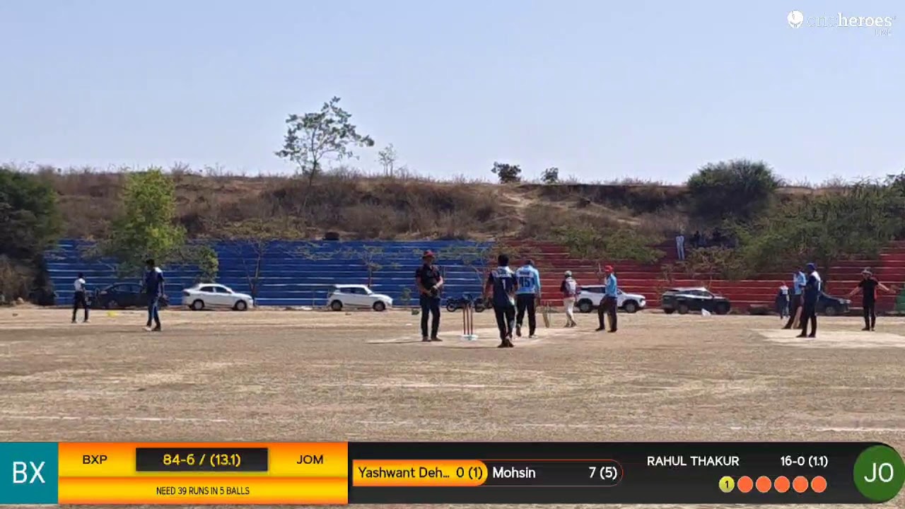 Junnardev Old Monks vs Bacardi XI Parasia live cricket match | PPL 1.0 ( Patwari Premier League Par