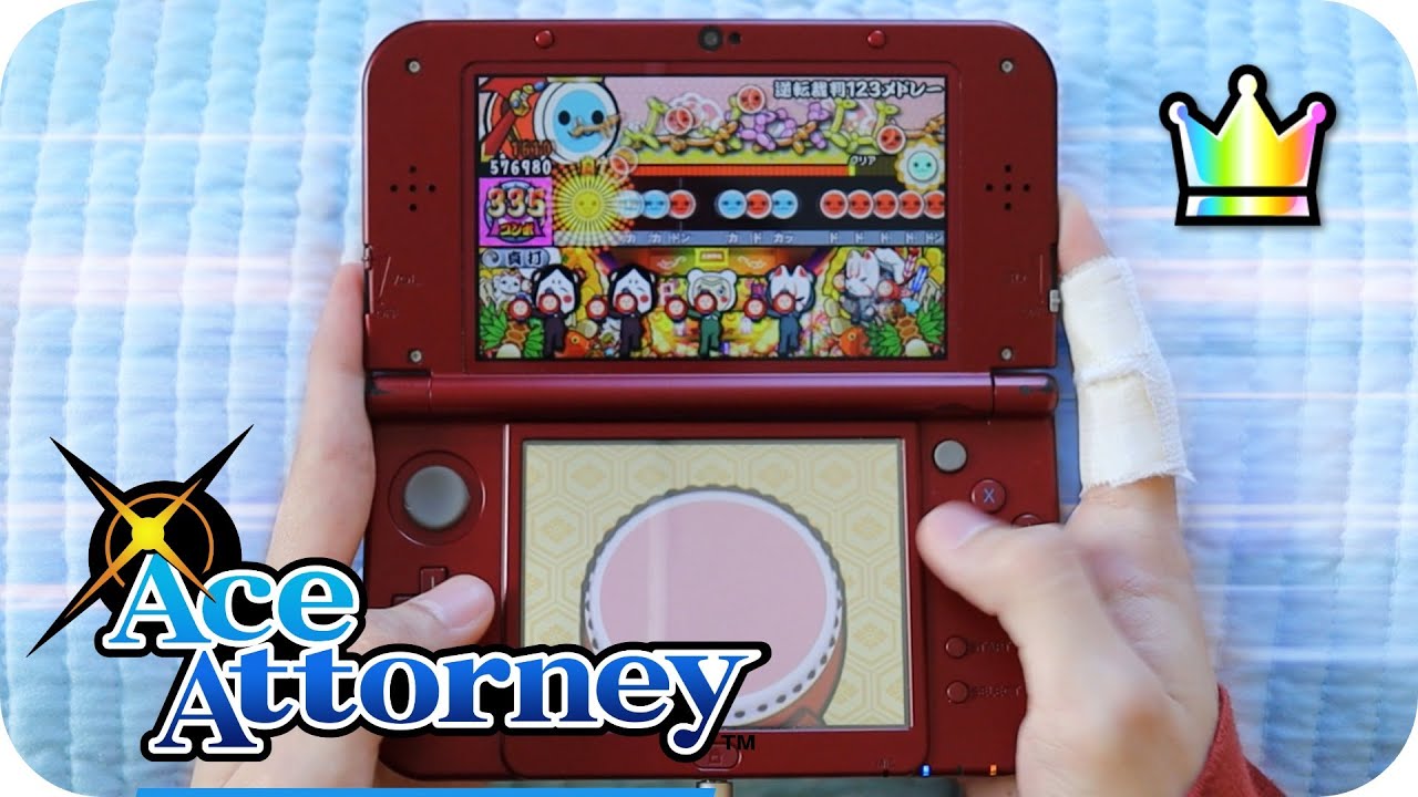 Phoenix Wright Trilogy Medley 全良【Taiko no Tatsujin 3DS-3】