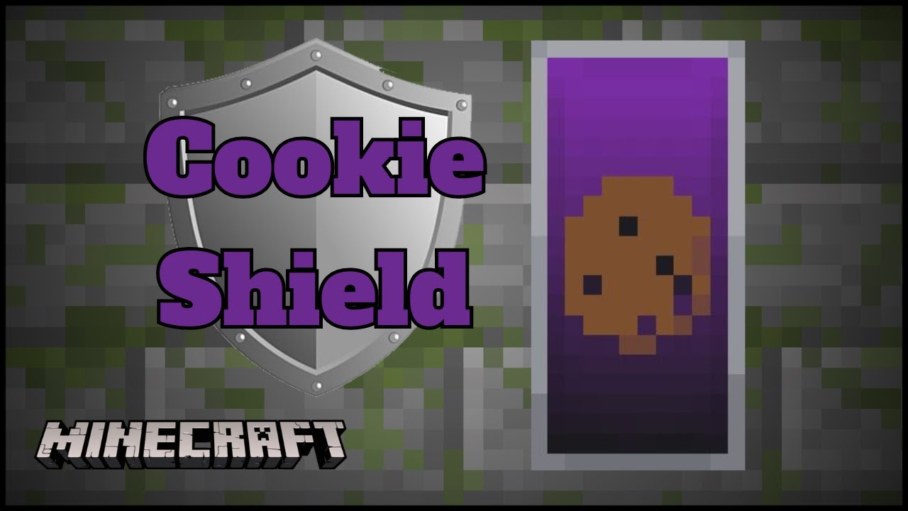Minecraft  Cookie Shield Banner Design - It's Banner Time!