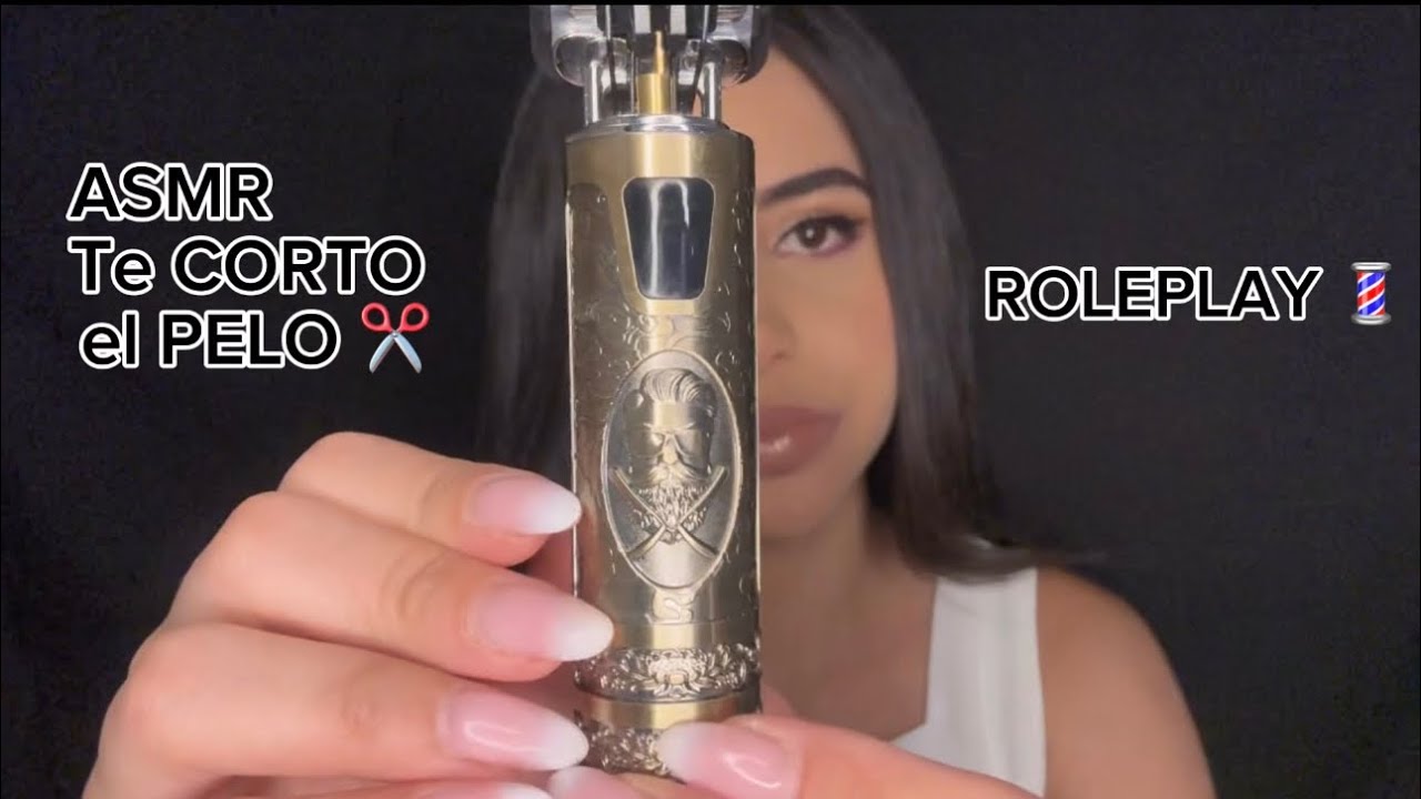 ASMR ROLEPLAY CORTE de PELO ✂️💈💇🏻‍♀️💇🏻 | Hey Look ASMR | #dormir, #asmr #softspoken #asmrvisuals