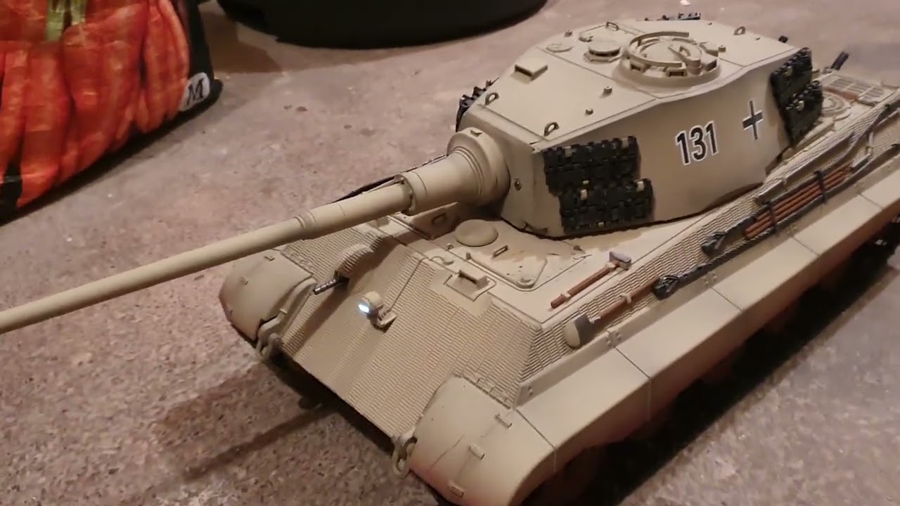 Torro 1:16 Tiger II RC Tank Test
