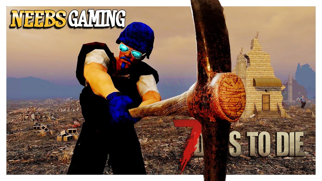 Mining in the Wasteland - 7 Days to Die Darkness Falls Mod Ep 53