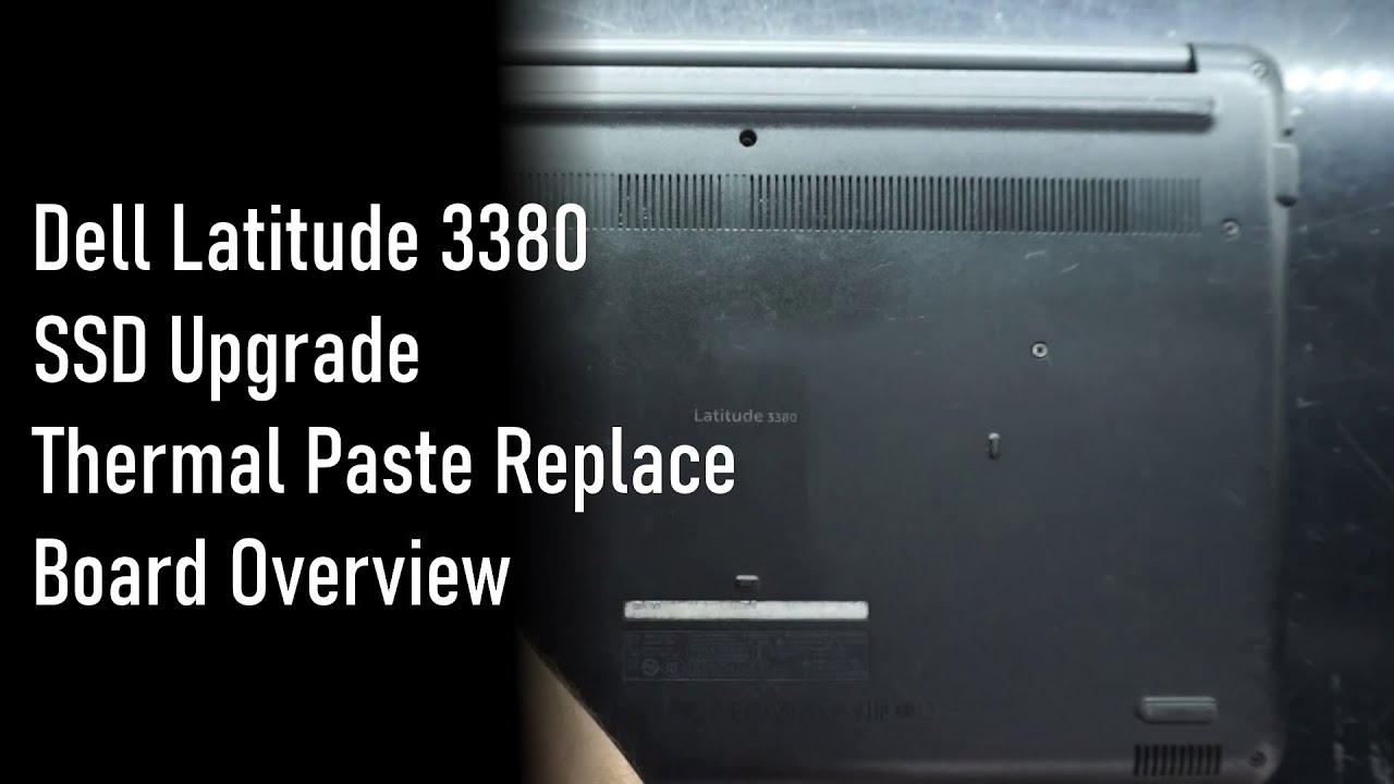 Dell Latitude 3380 Teardown and Inspection