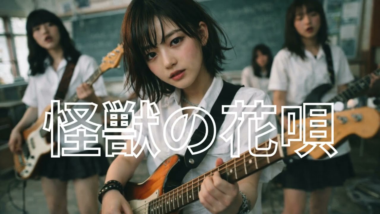 怪獣の花唄 -vaundy 　Girls Band Cover /AIアレンジ