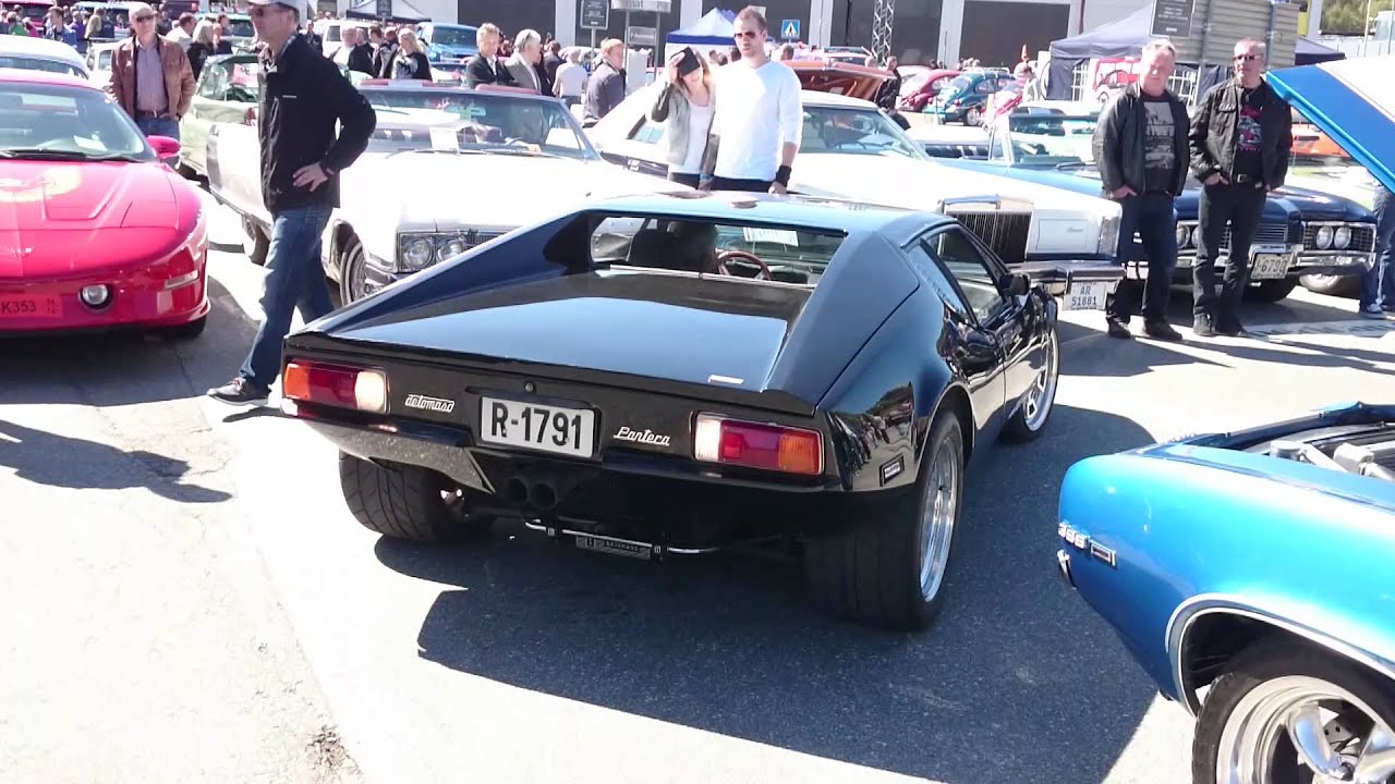 De Tomaso Pantera Exhaust Sound (Full HD)