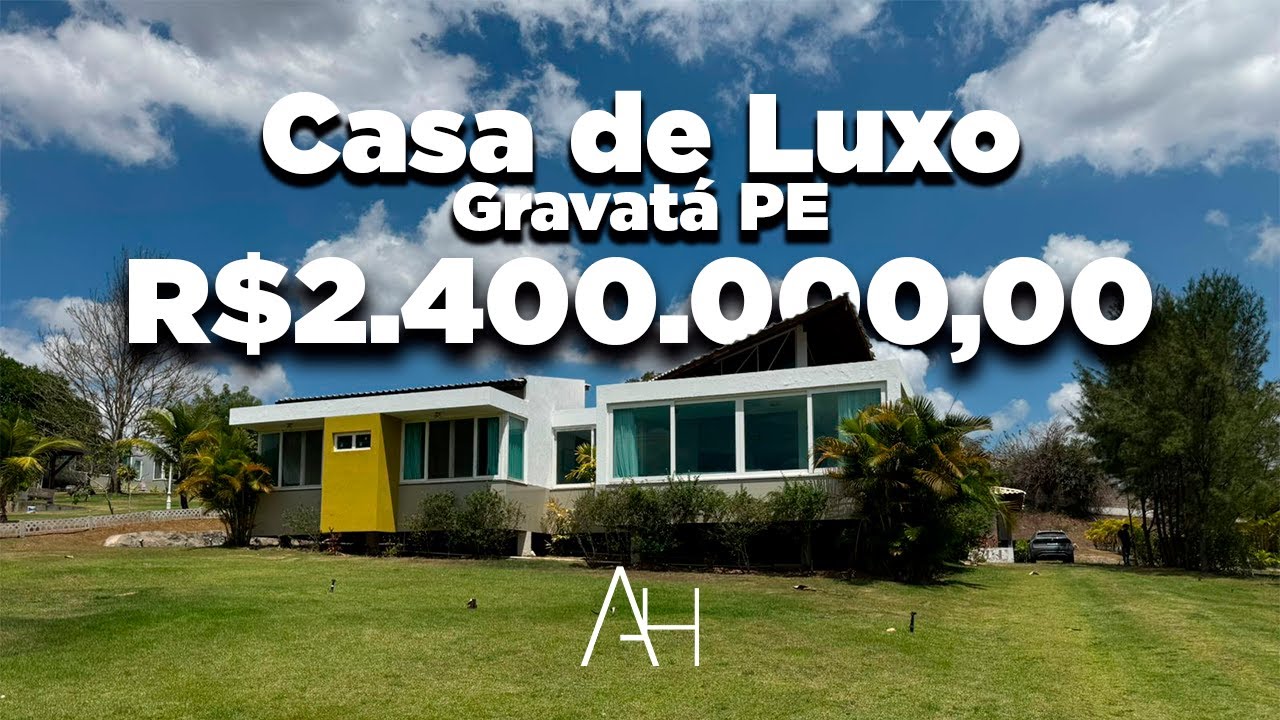 CASA DE LUXO EM GRAVATÁ PE