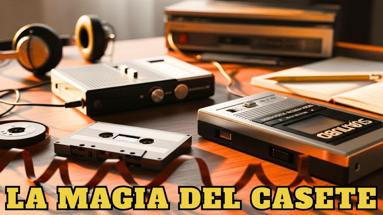 La música que guardábamos en una cinta — La era del casete y el walkman