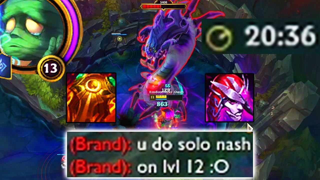 Amumu but soloing baron at 20 minutes is the new meta in season 11