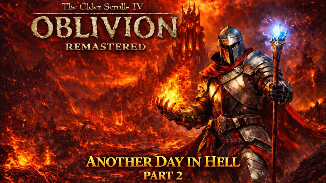 Oblivion: Remastered | Another Day in Hell Part 2 - HELP ME TOM CRUISE!!!