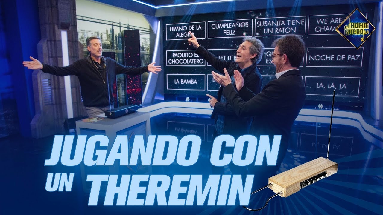 Sorprendemos a Miguel Ríos y Emilio Aragón con un Theremin - El Hormiguero