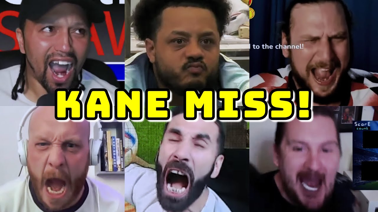 BEST COMPILATION | HARRY KANE PENALTY MISS | LIVE WATCHALONG FANS CHANNEL