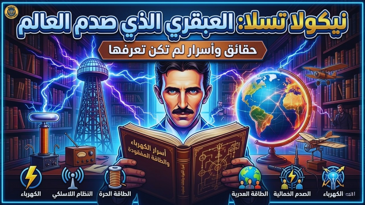 وثائقي نيكولا تسلا || نبي تكنولوجيا القرن الواحد والعشرين | حرب التيارات (سيرة نيكولا تيسلا العبقري)