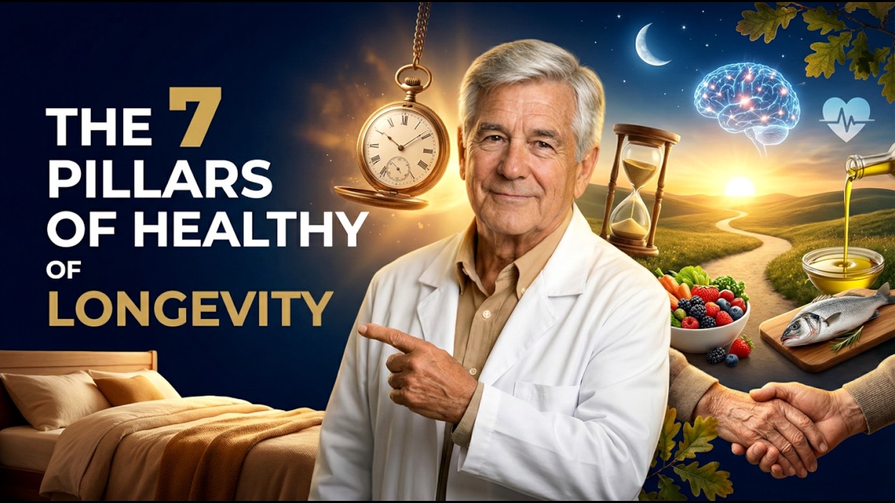 The 7 Pillars of Healthy Longevity: What People Who Live Long Do Differently (Ages 50+)