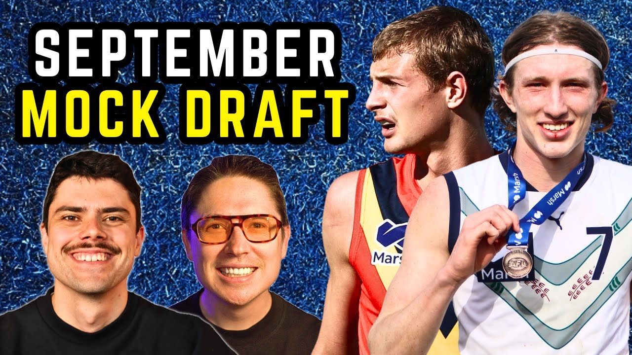 2025 AFL Draft Predictions with @DylanAlexanderFollowsDraft