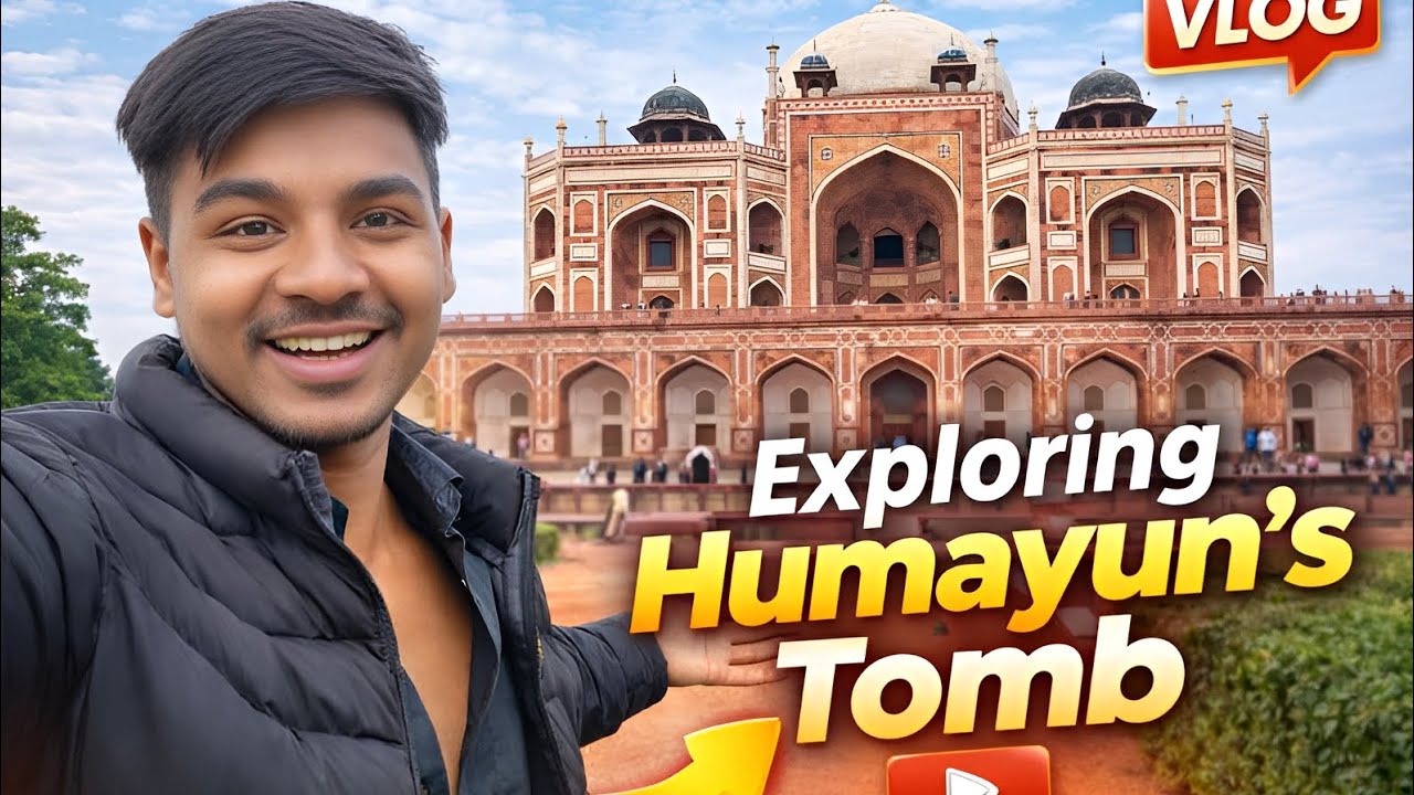 Exploring 😱 | Humayun’s Tomb | #vlog 