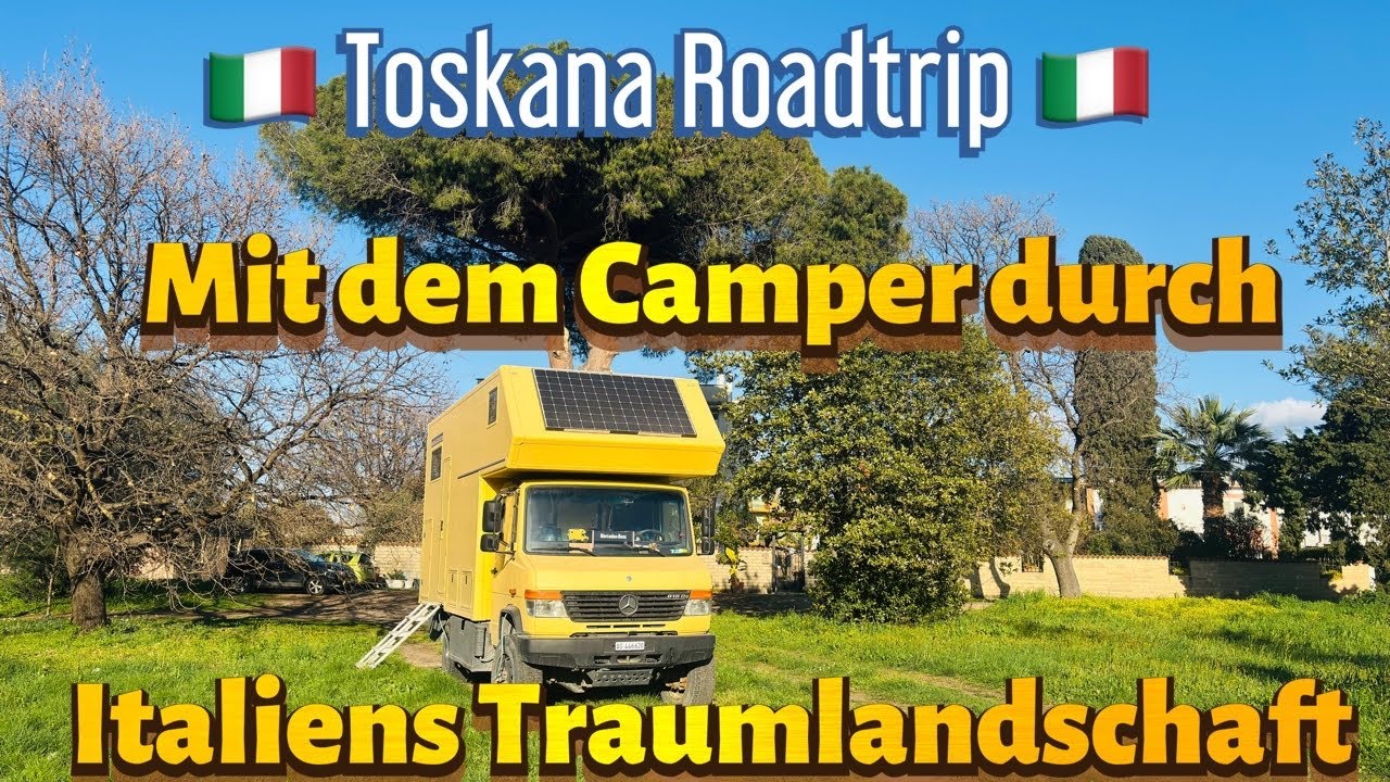 Toskana-Roadtrip: Mit dem Camper durch Italiens Traumlandschaft