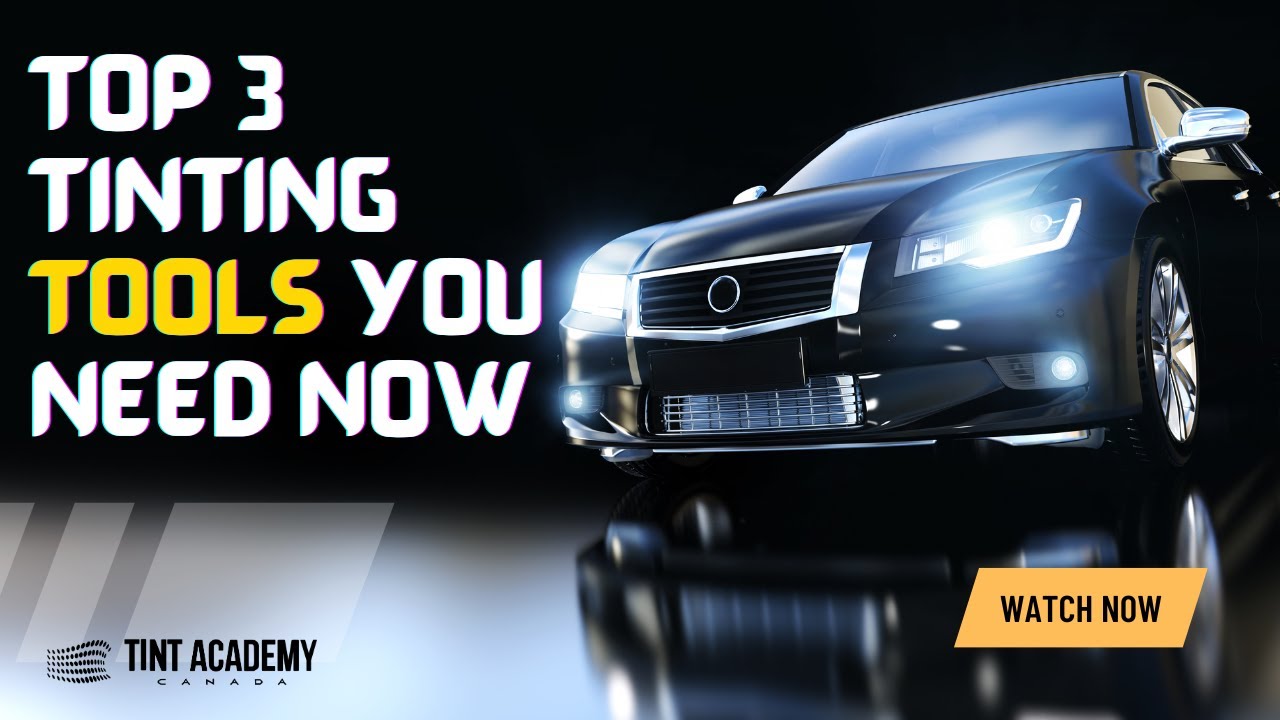 Top 3 Tinting Tools You Need to Install Film on a SEDAN | #shorts #youtubeshorts #trending #sedan