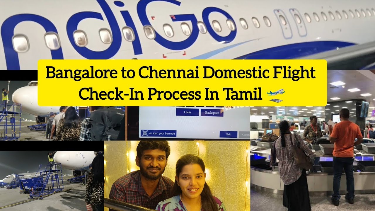 Domestic Flight Travel Made Easy | Check-In, Baggage Rules, Boarding Pass ,First-Time Travel Tamil🧳🔥