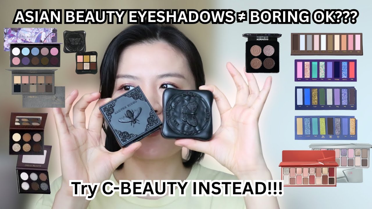 Trying 14 Fun C-Beauty Eyeshadows! Which one do you like?
