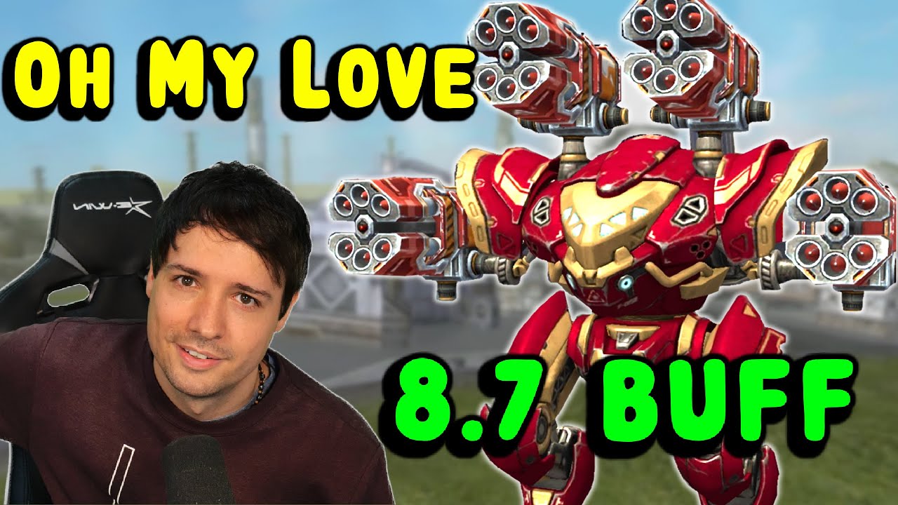 OMG! VORTEX SPECTRE Buffed in 8.7 Update! War Robots Gameplay WR
