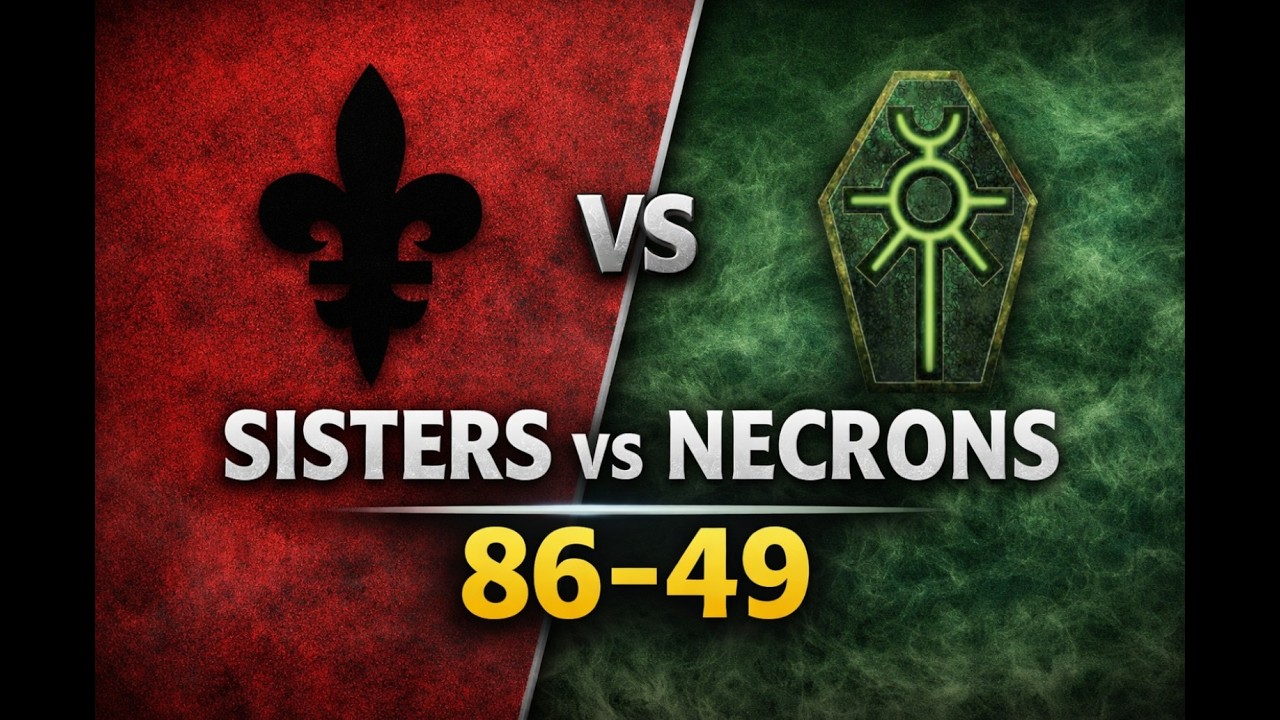 Sisters vs Necrons — Triple C’tan Battle Breakdown
