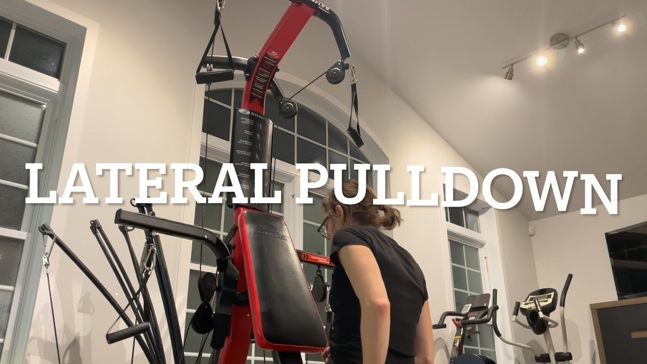 Bowflex PR3000 home gym upper body workout: 16 exercices 60 sec, no repeats, beeps only