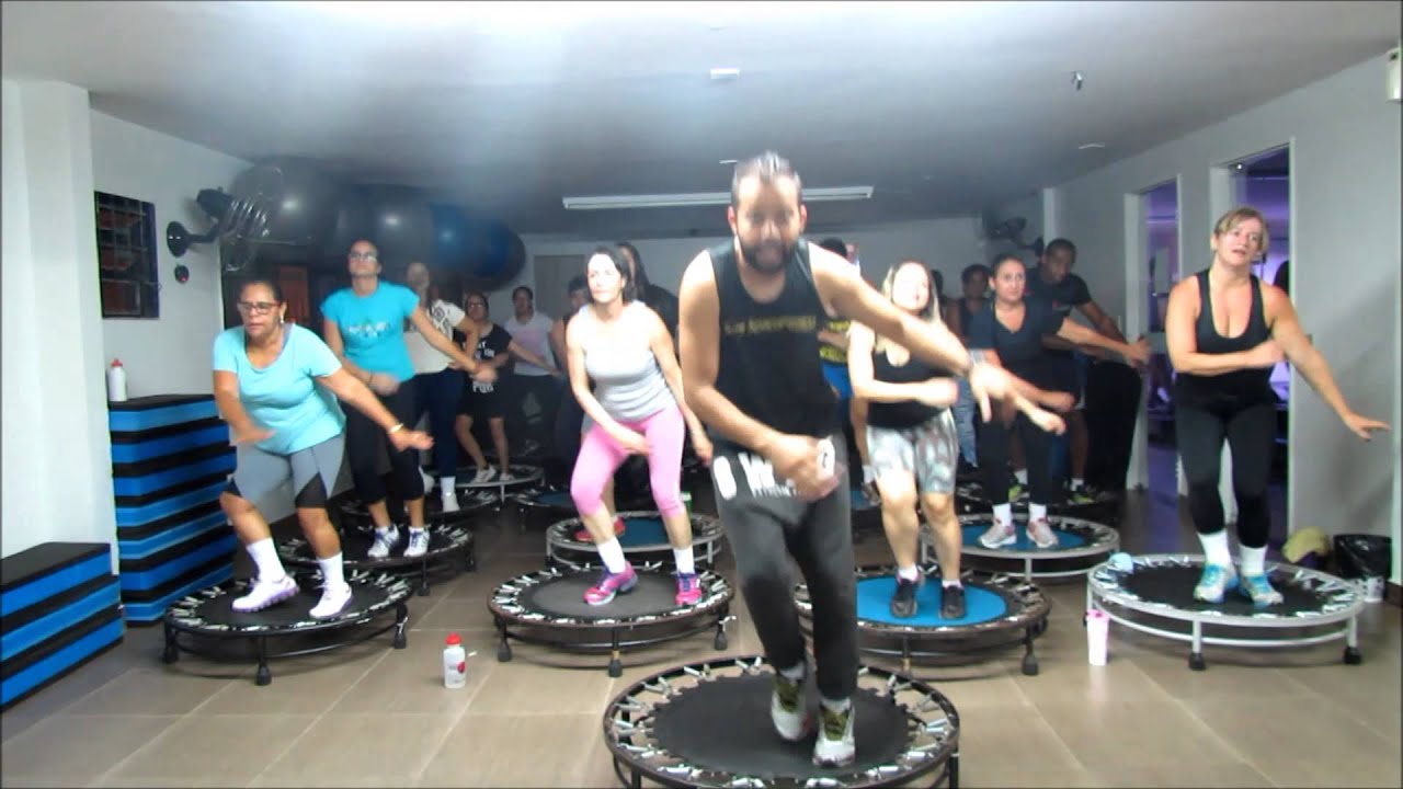 Treme Treme, Prof. Eric Jefferson (Aula de Jump) Academia Spaço Fitness