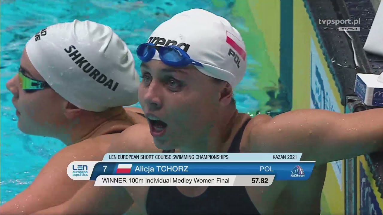Kazan 2021 SC EC 25m | Women's 100m IM Final Alicja Tchórz