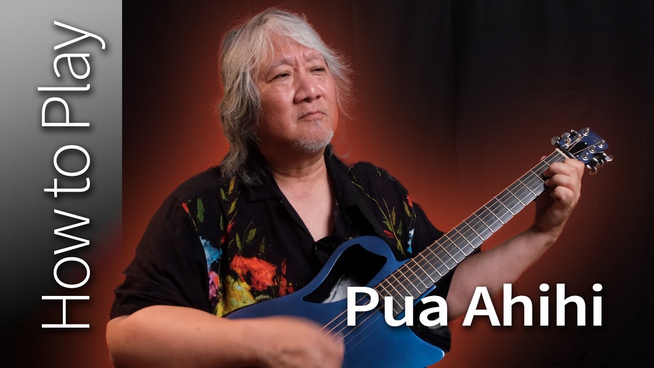 How to play “Pua Ahihi”  on standard guitar