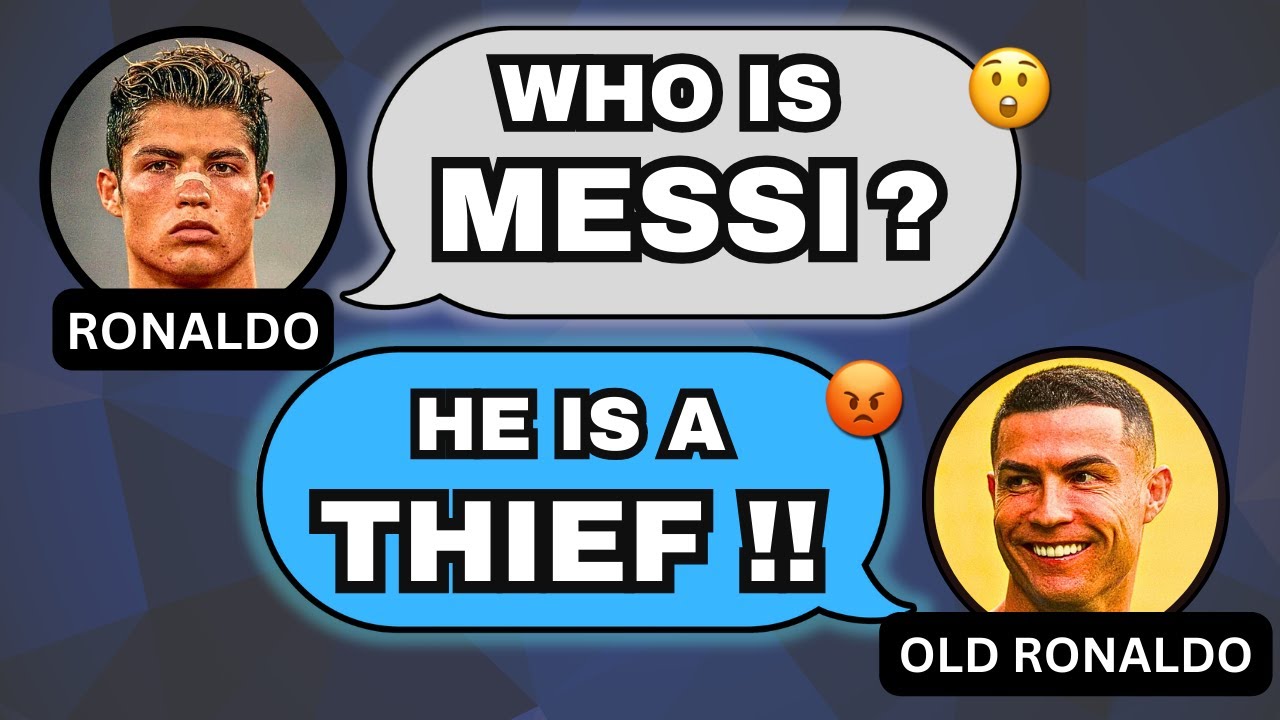 If Young Ronaldo had a chat with Future Ronaldo
