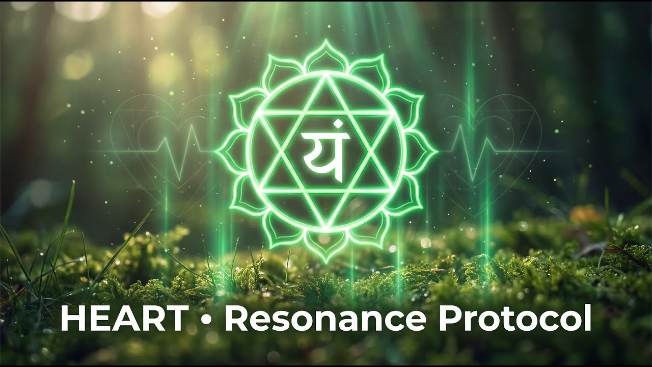 HEART • Resonance Protocol (20 Minutes) | 4.5 Hz Theta Heart Expansion & Emotional Healing