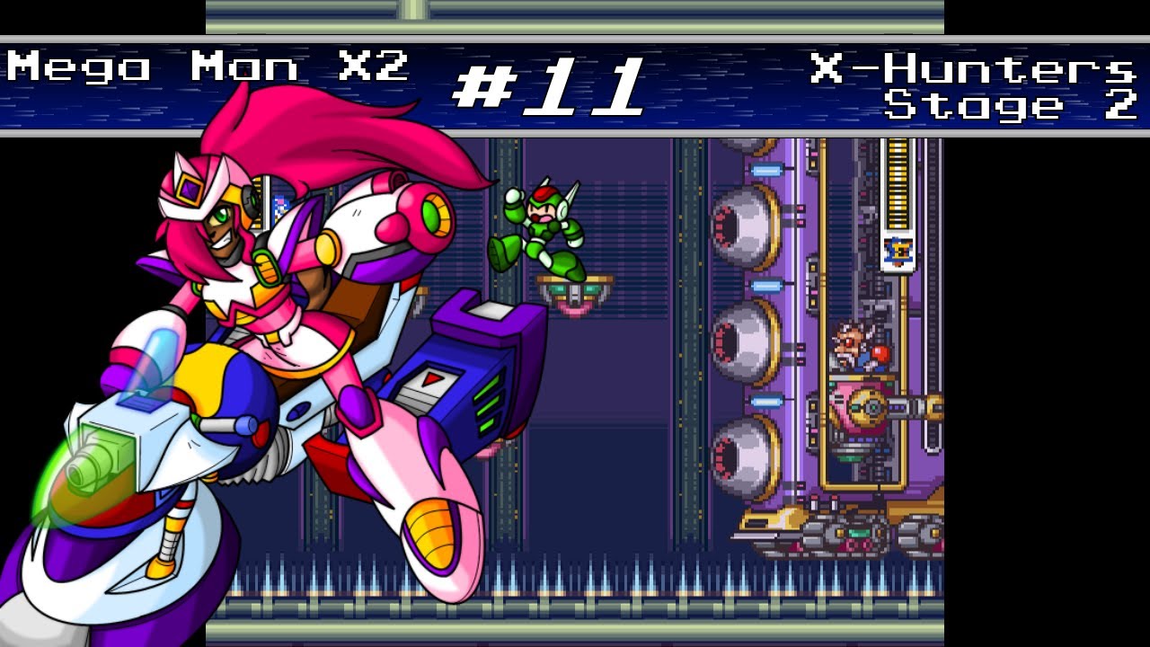 Mega Man X2 - X-Hunter Fortress : Stage 2