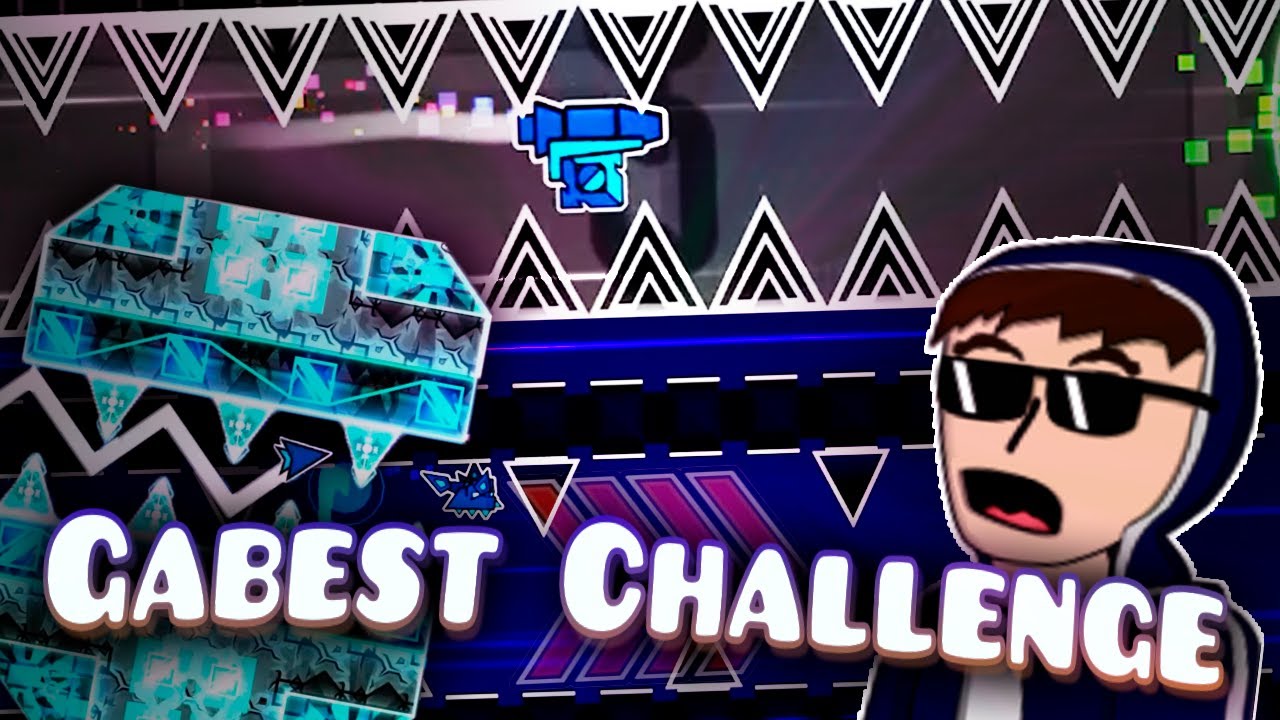 Sp&auml;mmi&auml;, frame perfectej&auml; ja straight flyta! Gabest Challenge #5 | Geometry Dash Suomi
