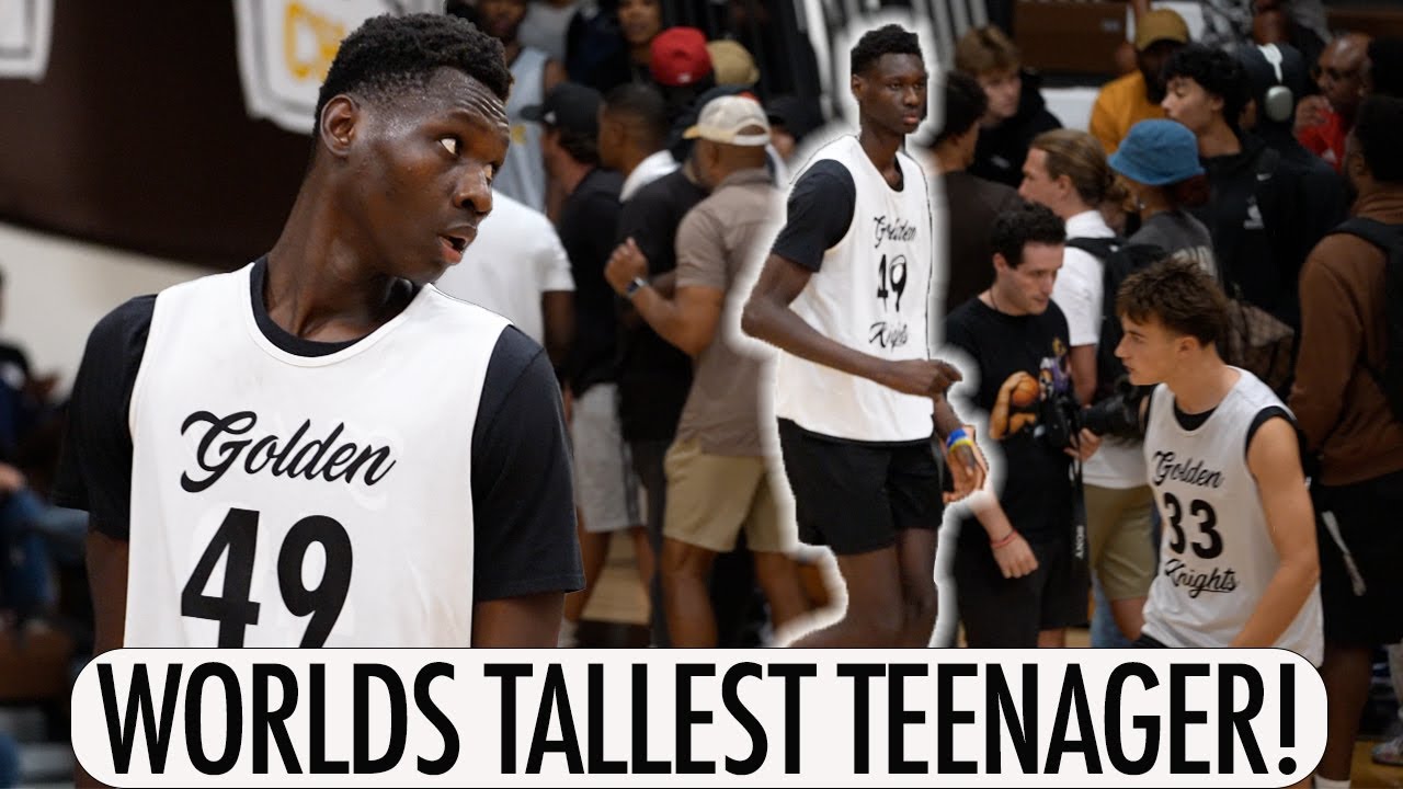 WORLDS TALLEST TEENAGER: Cherif Millogo's Debut After His ACL Injury