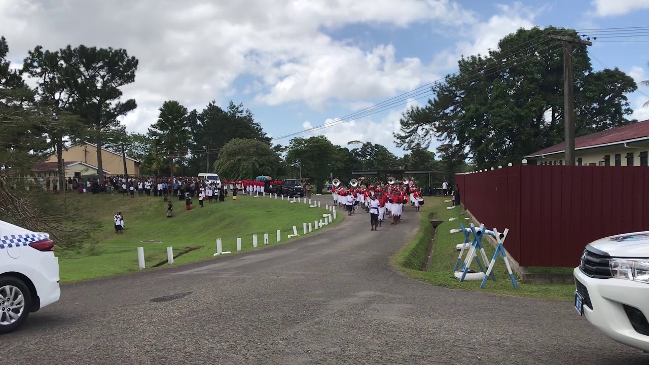 The Late Major Tadu Escorted From the Queen Elizabeth Barracks for the last time