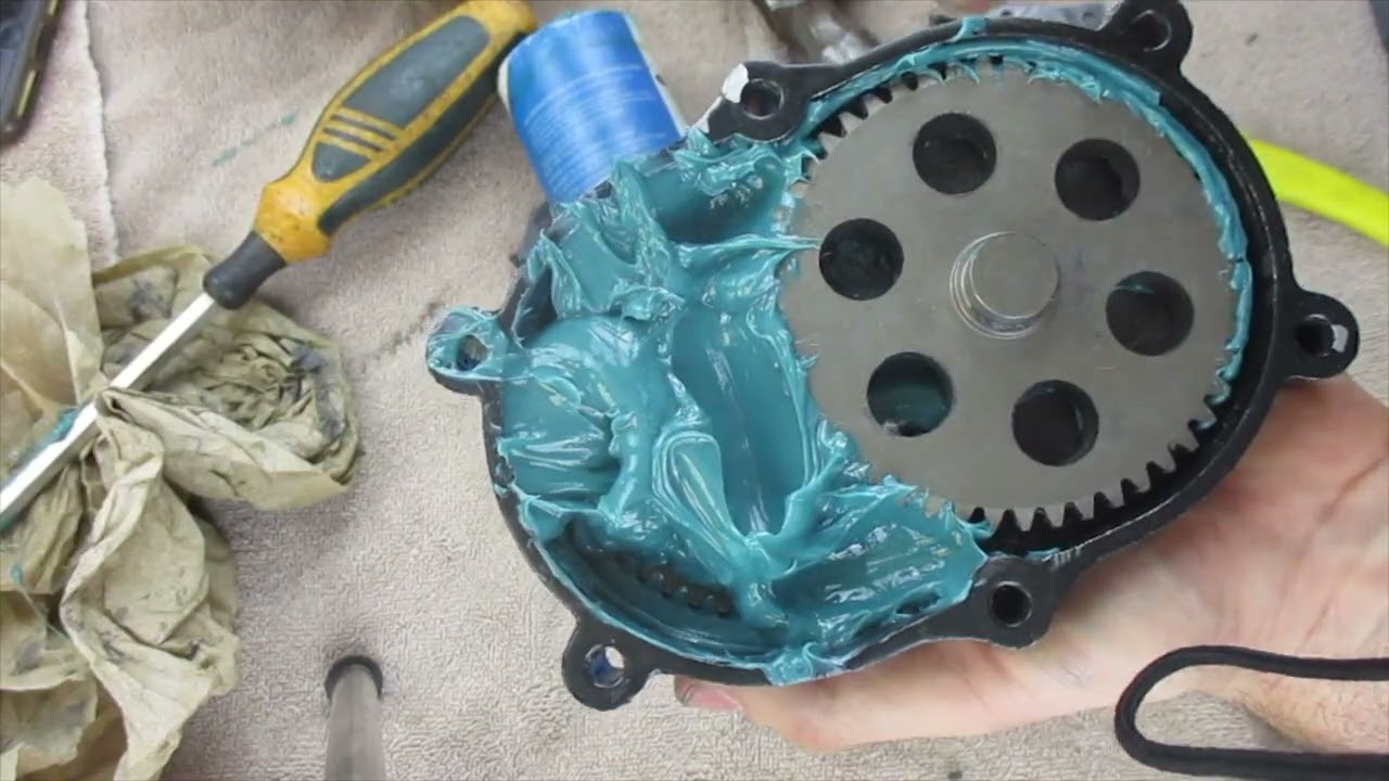 Eskimo Ice Auger Stripped Gear Transmission How to Replace Gear Shark Mako StingRay Quantum NO SPIN