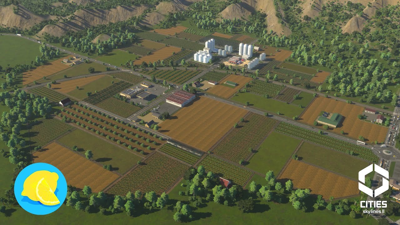 Самая реалистичная ферма, которую я когда-либо строил — Cities Skylines II
