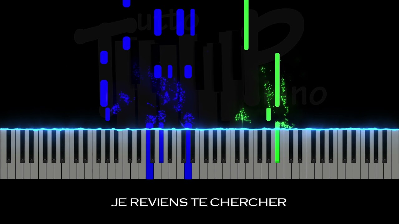 Gilbert Bécaud - Je reviens te chercher (Piano médium)