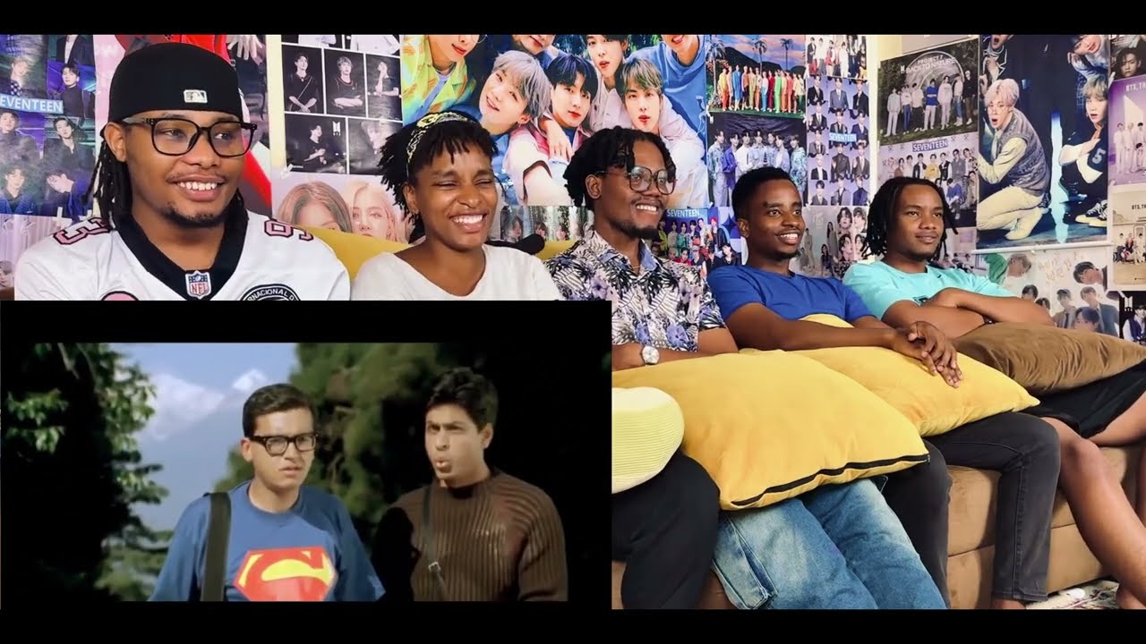Africans React to Main Hoon Na - Title Song | SRK, Sushmita Sen, Zayed Khan, Amrita Rao | Sonu Nigam