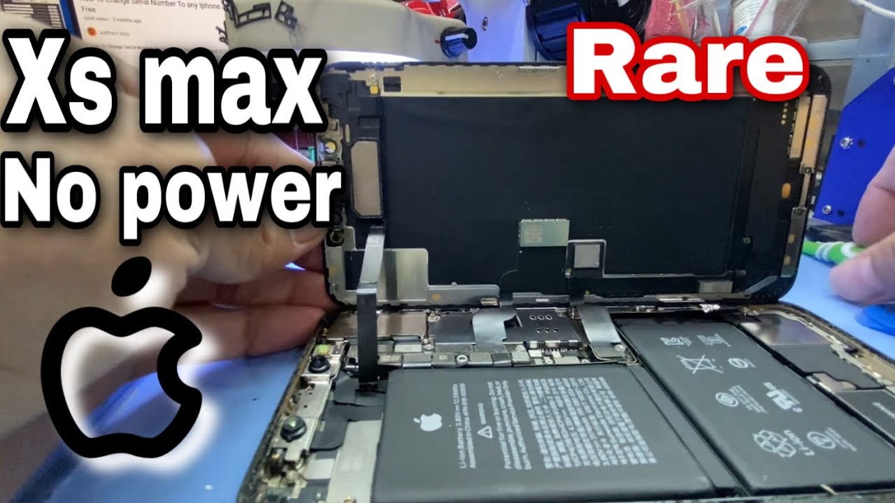 Iphone xs max no power  repair guide