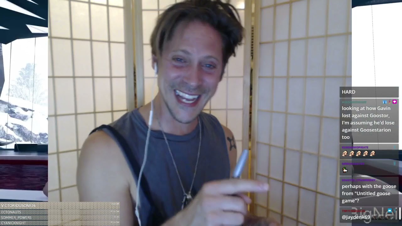 Neil Newbon (Heisenberg) and chat losing it! - 