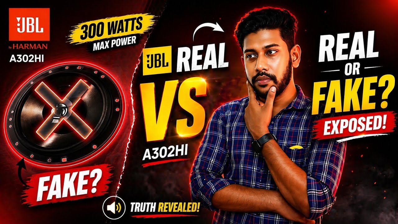JBL Coaxial speaker Unboxing and audio test Malayalam #jbl #caraudio #caraccessories