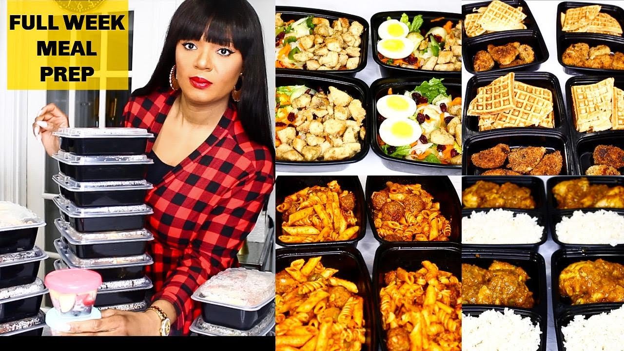 1 WEEK FAMILY MEAL PREP IDEAS : WHAT WE EAT IN A WEEK | OMABELLETV